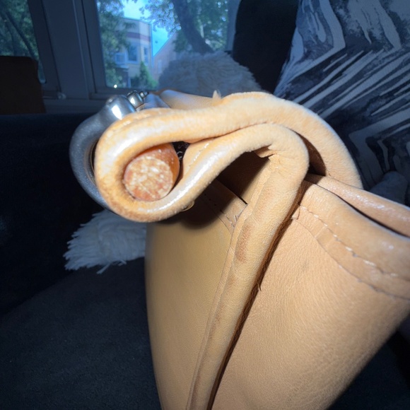 PROJECT Coach Willis 9927 Camel with nickel hardware VINTAGE - Picture 12 of 14